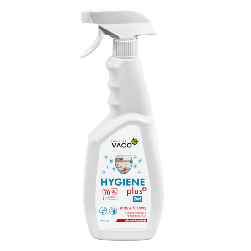 Płyn do dezynfekcji rąk i powierzchni 750 ml VACO Hygiene PLUS