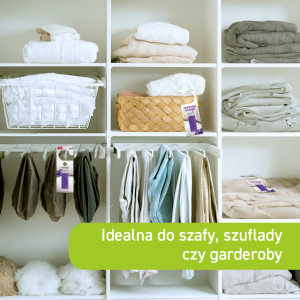 Zawieszka na mole ubraniowe w żelu Lavender 2 sztuki VACO