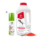 ZESTAW Proszek na Mrówki 1kg i Płyn na komary i kleszcze DEET 15 100ml VACO