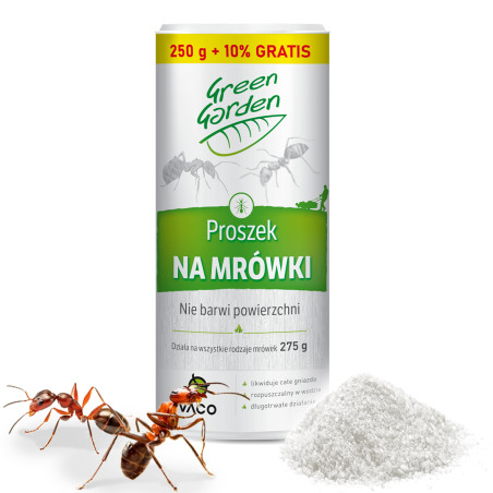 Trutka na mrówki preparat proszek 275 g VACO GREEN GARDEN