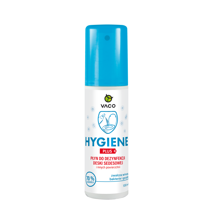 VACO Hygiene PLUS - Płyn do dezynfekcji toalet i innych powierzchni - 100 ml VACO Hygiene PLUS - Płyn do dezynfekcji toalet i innych powierzchni - 100 ml