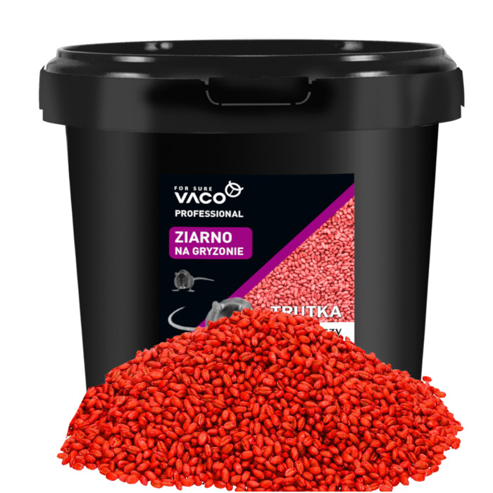10kg Trutka na myszy i szczury Zatrute ziarno VACO PRO