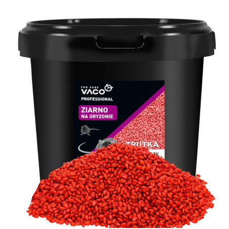 10kg Trutka na myszy i szczury Zatrute ziarno VACO PRO