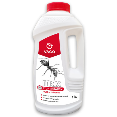 Zestaw na mrówki Proszek na mrówki 1kg Preparat na mrówki 250ml VACO