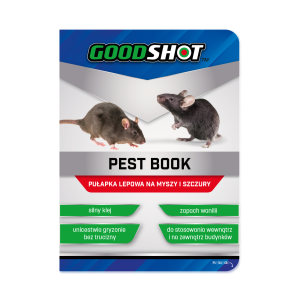 Zestaw Trutka na myszy i szczury 1kg + 6x Ultra Mocny Lep GOODSHOT