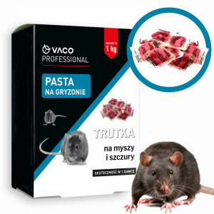 Zestaw Trutka na myszy i szczury 1kg + 6x Ultra Mocny Lep GOODSHOT