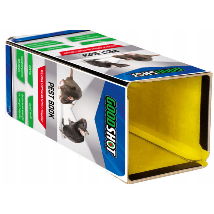 Zestaw Trutka na myszy i szczury 1kg + 6x Ultra Mocny Lep GOODSHOT