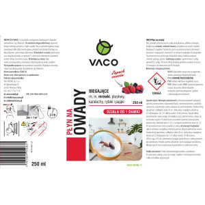 Płyn na wszystkie rodzaje mrówek 250 ml VACO