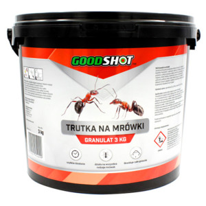 3kg Preparat na Mrówki NanoGranulat Likwiduje Gniazda GOODSHOT