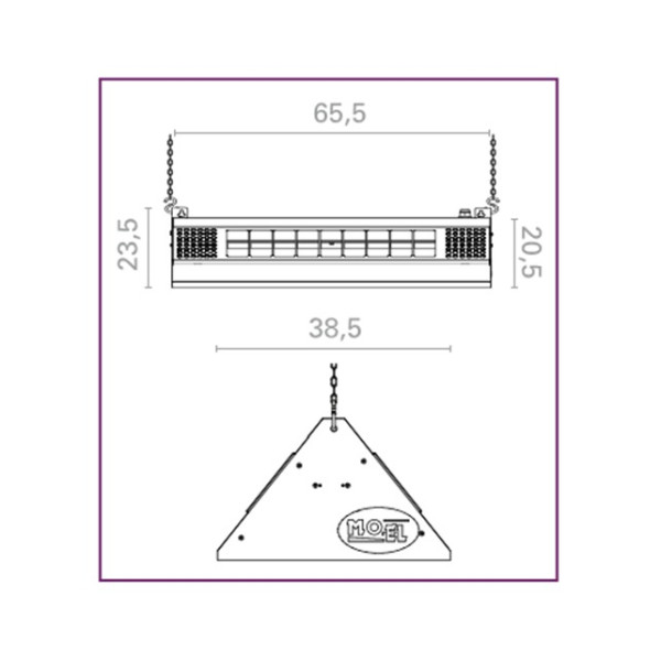 Lampa Lepowa Mo-Stick Professional 397